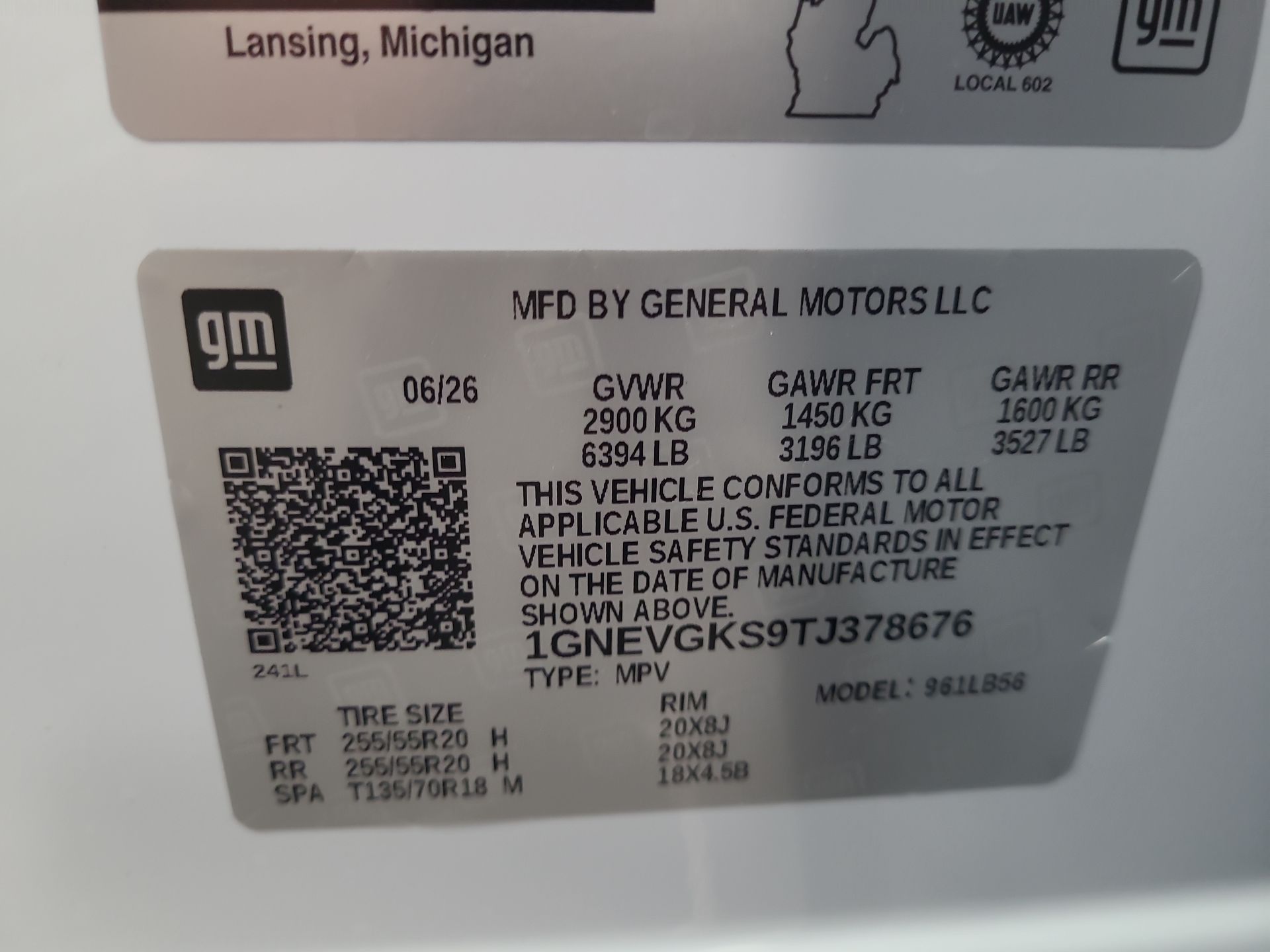 2026 Chevrolet Traverse LT